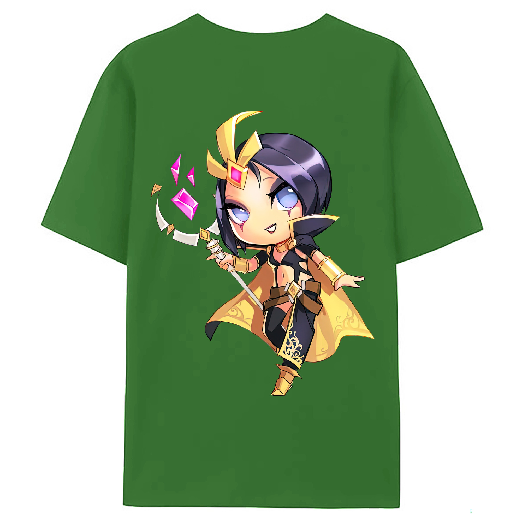（画像用） リーグ・オブ・レジェンド League of Legends LOL レディース半袖Tシャツ(バックプリント)